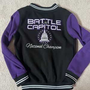 Battle at the Capitol National Champion Jacket purple Adult Small